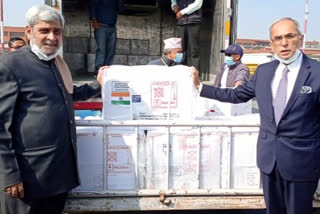 India covid vaccine arrived in Nepal