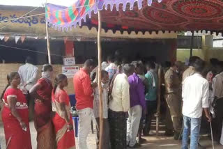 first phase of panchayat elections began in ananthapur district