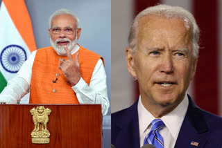 PM Narendra Modi and US President Joe Biden