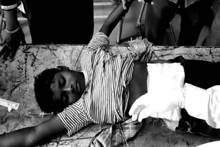 Serious injuries to a student who fell off a bicycle in anathapuram district