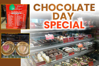 Lovers Pan specially prepared for Chocolate Day in Delhi