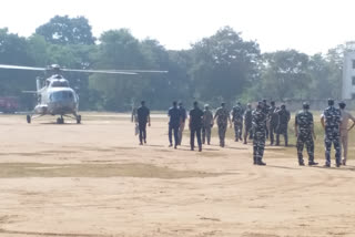 dgp reached chaibasa after an encounter with naxalites