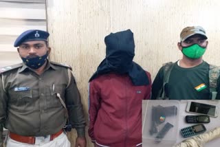 gangster-sujit-sinha-gang-notorious-criminal-saif-ali-arrested-in-hazaribag