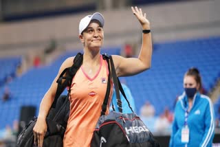 Watch: Ash Barty makes Grand Slam return with 6-0 6-0 win