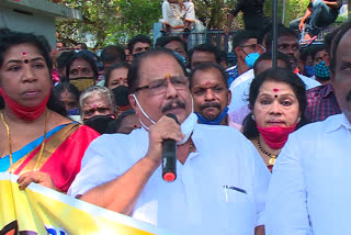 BJP state vice president says PSC has become Pinarayi Saritha Corporation  BJP state vice president  PSC  Pinarayi Saritha Corporation  G Raman Nair  പിണറായി സരിത കോര്‍പ്പറേഷനായി പിഎസ്‌സി മാറിയെന്ന് ബിജെപി സംസ്ഥാന വൈസ് പ്രസിഡന്‍റ്  പിണറായി സരിത കോര്‍പ്പറേഷന്‍  പിണറായി സരിത കോര്‍പ്പറേഷനായി പിഎസ്‌സി മാറി  ബിജെപി സംസ്ഥാന വൈസ് പ്രസിഡന്‍റ്  ജി.രാമൻ നായർ  പിഎസ്‌സി