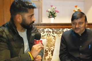 sujanpur mla rajender rana interview with etv bharat himachal pradesh