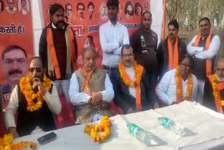 shiv sena leader anil singh in muzaffranagar