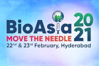 bio asia summit in hyderabad with move the needle concept