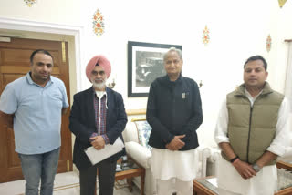 Vaibhav Gehlot meets Ashok Gehlot, Rajasthan Cricket Association