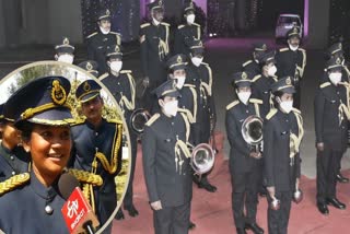 Female police band