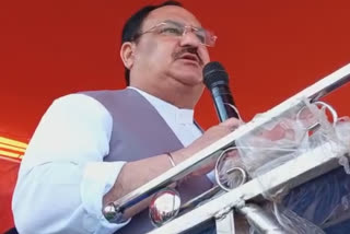 BJP chief Nadda in west bengal