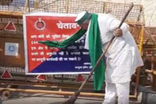 rakesh tikait, farmers protest, ghazipur