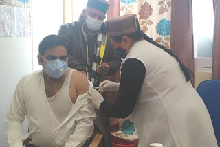 DC Kinnaur Corona Vaccination