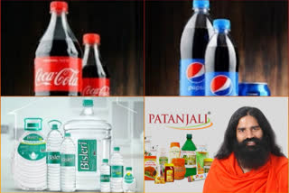 fine on Coke  Pepsi  Bisleri  Patanjali  CPCB imposes fine  Extended Producer Responsibility  പതഞ്ജലി  കൊക്കക്കോള  പെപ്‌സി  കേന്ദ്ര മലിനീകരണ നിയന്ത്രണ ബോർഡ്