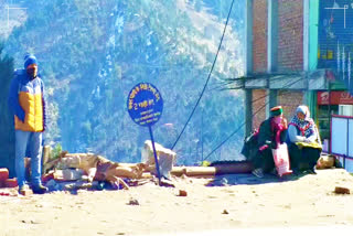 bus stop kinnaur