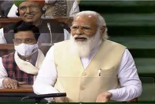 LS LIVE: PM Modi replies to President's address in House