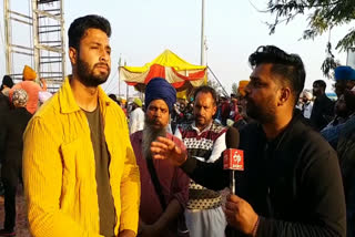 navdeep Singh supports farmers movement on Ambala shambhu border