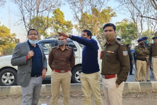 officials visited city to select place of protest in ranchi