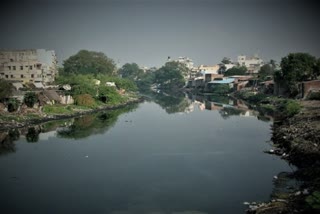 Chennai corporation fixed net in coovam river