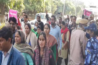 pgt-sanskrit-teachers-demonstrated-in-panchkula