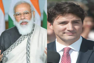 candan prime minister justin trudeau calls to indian prime minister narendra modi for corona vaccine