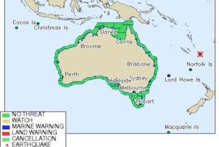 7.5 magnitude quake hits near Australia tsunami confirmed tsunami Australia 7.5 magnitude quake quake hits near Australia ഭൂചലനം സുനാമി മുന്നറിയിപ്പ് ഓസ്ട്രേലിയയില്‍ സുനാമി മുന്നറിയിപ്പ്