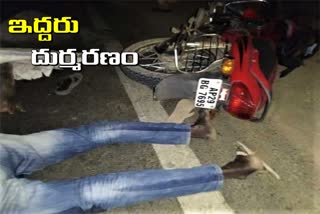 lorry-hits-bike-in-shameerpet-two-people-died-in-this-incident