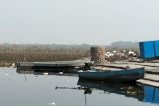 Yamuna Ghat in Wazirabad is in a very bad condition