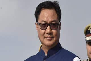 Union Youth Affairs and Sports Minister Kiren Rijiju