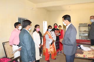 Deputy Commissioner inspects child care home in simdega