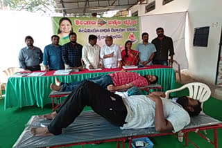 Blood donation camp