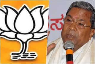 BJP outrage against Siddaramaiah