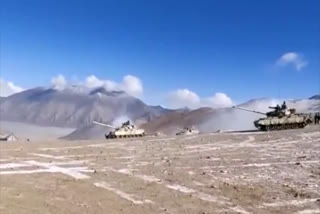 Indian Army video of ongoing disengagement process in Ladakh.