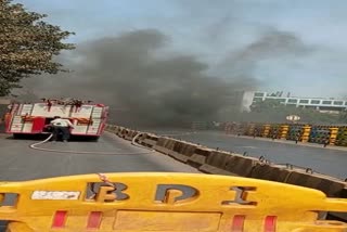 fire broke out metro 3 tunnel at santacruz electronic export processing zone