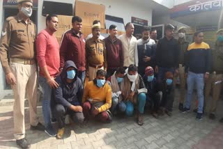 six criminals arrested in police encounter