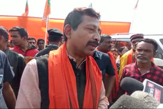 bjp leader rajib banerjee attacks tmc about swasthya sathi card