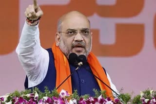 Union Home Minister Amit Shah in Thakurnagar in WestBengal