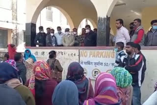 Latest Hindi news of Chittorgarh, श्री सांवलिया जी राजकीय सामान्य चिकित्सालय, Contract workers strike ended