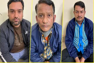 police arrested three envelope gang members in south delhi