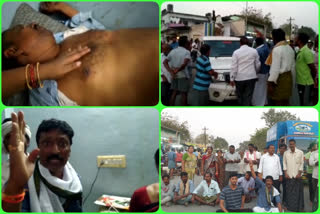 attack on ysrcp rebel candidate