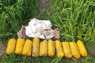 bsf seizd heroin at Attari border