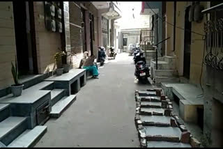 People built street in Wazirabad by collecting money