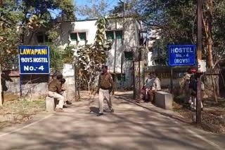 possession of pass out students in 48 rooms of rims hostels in ranchi