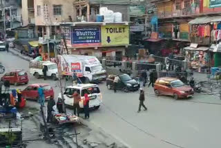 Traffic problem in Reckong Peo, रिकांगपिओ में ट्रैफिक की समस्या