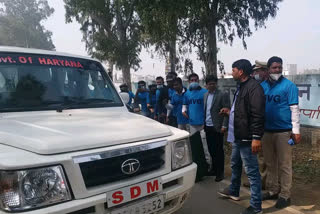 Launch of Road Safety through Mewat Volunteer Group