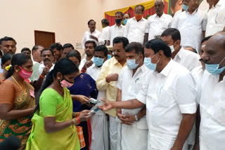 AIADMK has declared the delta irrigation area as a special agricultural zone, said Minister Senkottayan