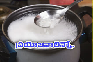etv bharat article on the benefits of Rice Water