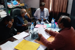 Joint Secretary of Health Department inspected Sadar Hospital lohardaga