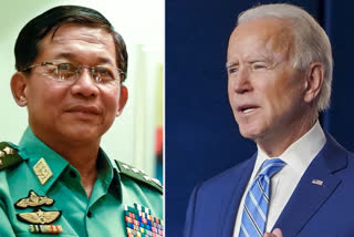 Myanmar 'coup' is 'extraordinary threat' to US national security: Biden