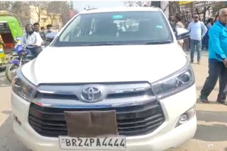 RJD MLA Rajesh gupta car